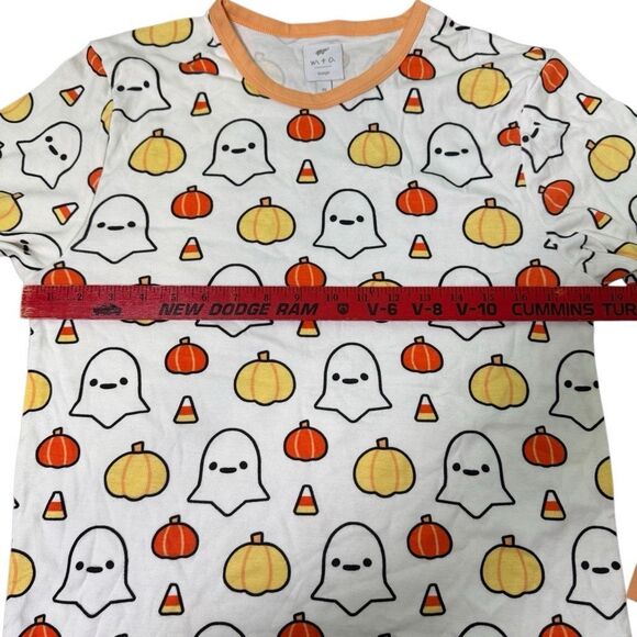 Monica +‎ Andy Halloween Pumpkin Ghost Pajama Lounge Set Women’s Size Medium - Picture 6 of 13